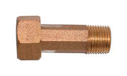 Legend Valve 1/2 in. MNPT Pattern X 1/2 in. D AWWA Bronze Meter Coupling