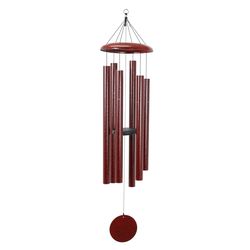 Corinthian Bells Ruby Splash Aluminum 56 in. Wind Chime