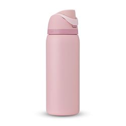 Owala FreeSip 32 fl. oz. Rose Quartz BPA Free Water Bottle with Spout Lid