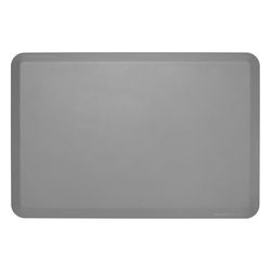WeatherTech 24 in. W X 36 in. L Gray Carbon Fiber Thermoplastic Door Mat