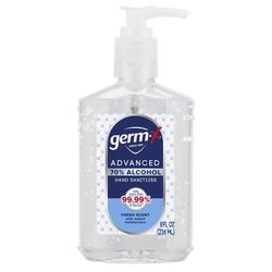 Germ-X Fresh Scent Liquid Advanced Hand Sanitizer 8 fl. oz.
