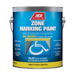 Ace Yellow Traffic Zone Marking Paint 1 gal
