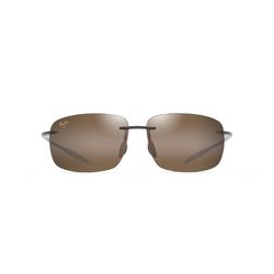 Maui Jim Breakwall Sunglasses Unisex Rootbeer Frame HCL Bronze Lens Polarized