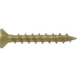 HILLMAN Power Pro No. 8 Ga. X 1-1/4 in. L Star Flat Head Coarse Multi-Material Screws
