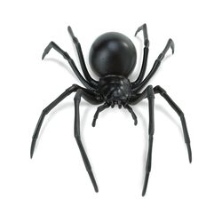 Safari Ltd. Incredible Creatures Widow Spider Toy Black