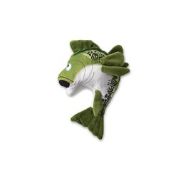 Pet Shop by Fringe Studio Wagsdale For Dog Green/White Plush Here Fishy Fishy Dog Toy 1 pk