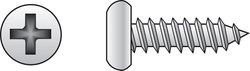 HILLMAN No. 8 Ga. X 3/4 in. L Phillips Pan Head Sheet Metal Screws 1 pk