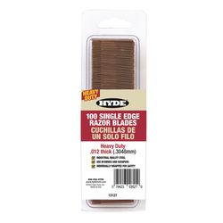 Hyde Steel Single Edge razor Razor Blade 3/4 in. L 100 pc