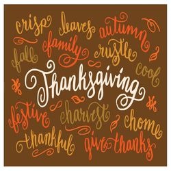 Modern Mat 32 in. W X 20 in. L Multi-Color Thanks Giving Polyester Door Mat