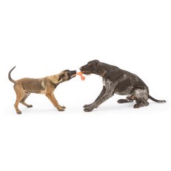 West Paw Zogoflex Echo For Dog Orange Plastic Skamp Tri-Handle Dog Toy Large 1 pk