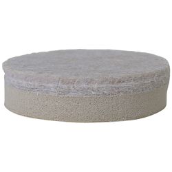 Shepherd Hardware Felt Self Adhesive Self-Leveling Pad Brown Round 1 in. W 4 pk