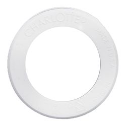 Charlotte Pipe 6 in. Spigot X 4 in. D Hub PVC Flush Bushing 1 pk