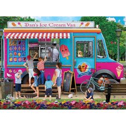 Eurographics Dan's Ice Cream Van Jigsaw Puzzles Multicolored 1000 pc