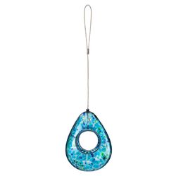 Glitzhome Glass Bird Feeder