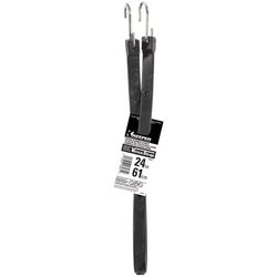 Keeper Black Tarp Strap 24 in. L X 0.315 in. 1 pk