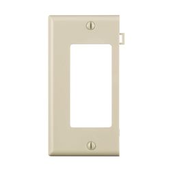 Leviton Light Almond 1 gang Thermoplastic Nylon Decorator Sectional End Wall Plate 1 pk