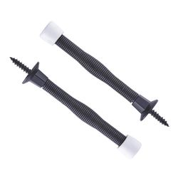 Ace 3 in. W Metal Oil Rubbed Bronze Spring Door Stop Mounts to door and wall 0 in.