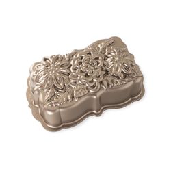 Nordic Ware 6 in. W X 10 in. L Wildflower Loaf Pan Toffee