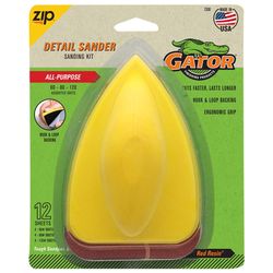 Gator 3-1/2 in. W X 5 in. L Assorted Assorted Grit Sanding Tool