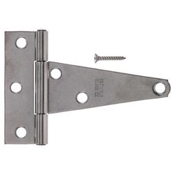 Ace 4 in. L Stainless Steel Heavy Duty T Hinge 1 pk