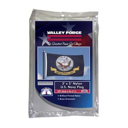 Valley Forge Navy Military Flag 3 ft. W X 5 ft. L