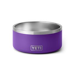 YETI Boomer Pace Purple Stainless Steel 8 cups Pet Bowl For Dogs