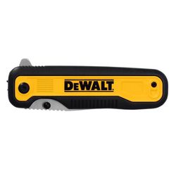 DeWalt Tanto Black/Yellow Stainless Steel > 6 in. Pocket Knife