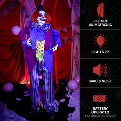 Haunted Hill Farm 5.9 ft. Standing Animated Animatronic