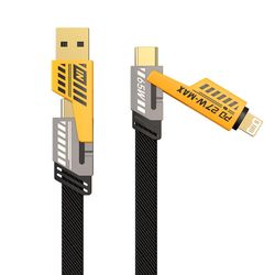 MonkeyZ 10ft. 4-in-1 Cable Charging Cable