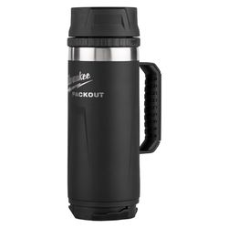 Milwaukee 18 oz Black Mug with Lid