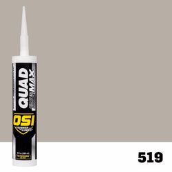 OSI Quad Max Quarry/Mist Gray Elastomeric Polymers Caulk Sealant 9.5 oz