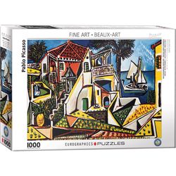 Eurographics Mediterranean Landscape Jigsaw Puzzles Multicolored 1000 pc