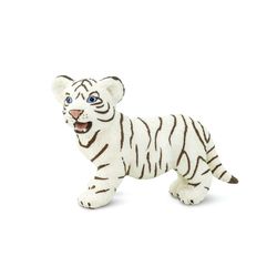 Safari Ltd. Wild Safari Bengal Tiger Cub Toy White