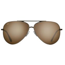 Flying Fisherman Crew Sunglasses Unisex Matte Copper Frame Amber Lens Polarized