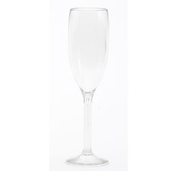 Linden Sweden Clear Acrylic Champagne 6 oz
