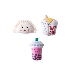 Pet Shop by Fringe Studio For Dog Assorted Plush Take Me Out Dog Toy 1 pk