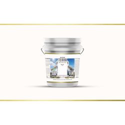 Evolve Terra Flat White Water-Based Barn and Fence Paint Exterior and Interior 5 gal