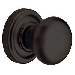 Baldwin Classic Oil Rubbed Bronze Dummy Knob