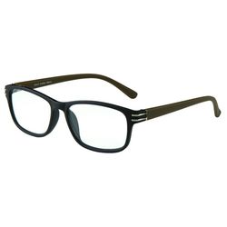 Envy Silverton Reading Glasses Men's Black/Brown Frame +2.50 Strength