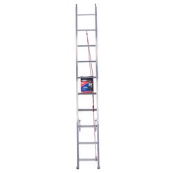 Werner 20 ft. H Aluminum Extension Ladder Type III 200 lb. cap.