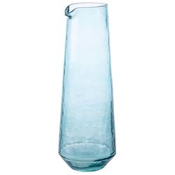 Karma Catalina Teal Glass Pitcher 4.25 in. D 1 pk
