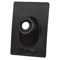 Oatey No-Calk 9-1/4 in. W X 2 in. L Plastic Roof Flashing Black