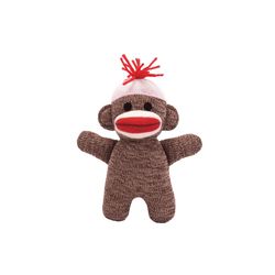 Schylling Sock Monkey Baby Brown