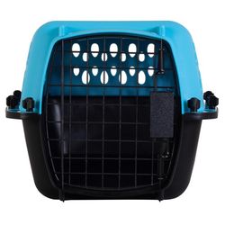 Aspen Pet Pet Porter Medium Plastic Pet Kennel Multicolored 10 in. H X 12.6 in. W X 19 in. D