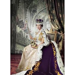 Eurographics Queen Elizabeth II Jigsaw Puzzle Multicolored 1000 pc