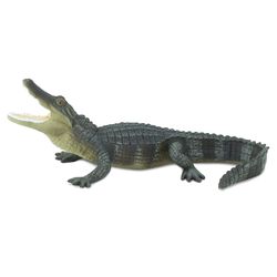 Safari Ltd. Wild Safari Alligator Toy Dark Green