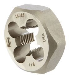 Irwin Hanson SAE 1/8 in. Hexagon Die