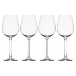 Mikasa 15.5 oz Clear Glass Lana White Wine Glass