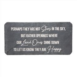 Pavilion Stones with Stories Gray Cement/Stone 7.75 in. H X 16 in. L X 0.75 in. W Stars in the Sky S