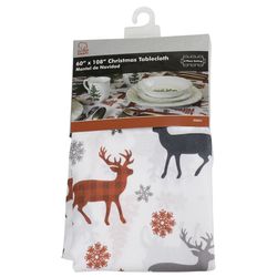 Chef Craft Assorted Polyester Tablecloth 60 in. 108 in.